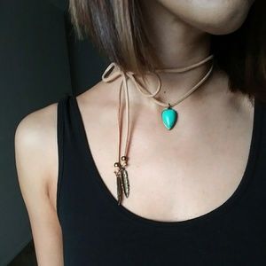 Jewelry - Tied on western necklace Jewelry - Tied on western necklace
